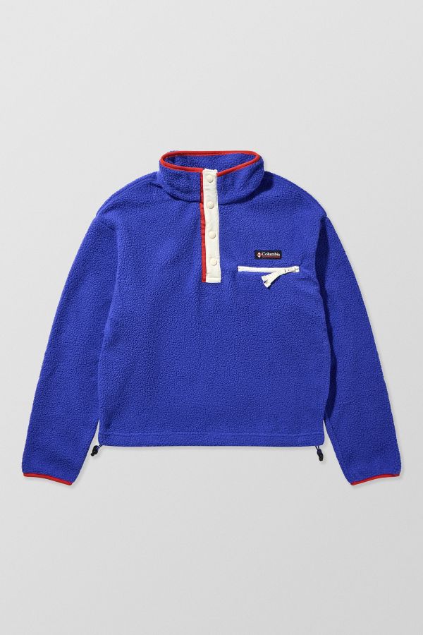 Slide View: 6: Columbia Helveti Half-Snap Fleece