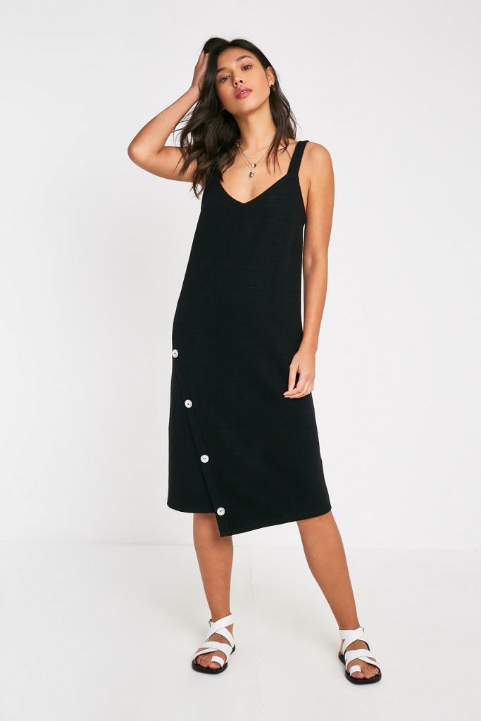 MINKPINK Textured Knit Midi Dress Urban Outfitters UK