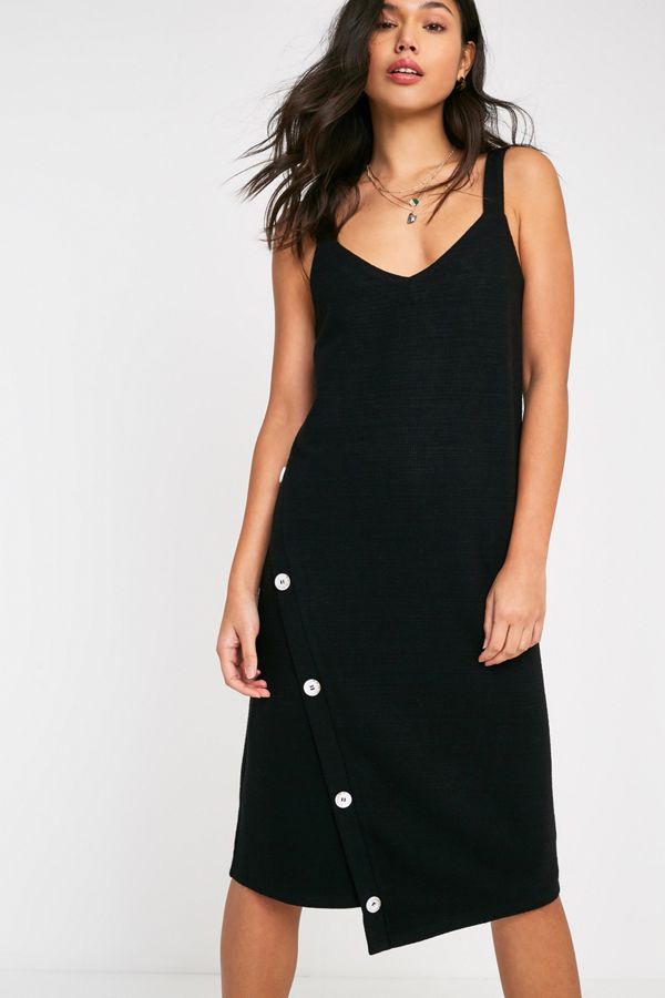 MINKPINK Textured Knit Midi Dress Urban Outfitters UK