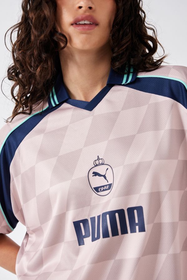 Slide View: 3: Puma Diamant Malvenfarben Fußball Trikot