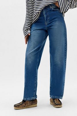 Stan Ray Jeans mit Weitem 5-Schnitt in Blauem Stonewash