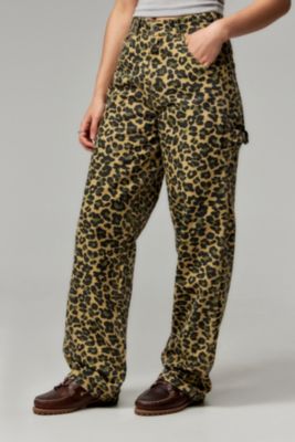 Pantalones de Pintor Stan Ray Estampado de Leopardo Big Job