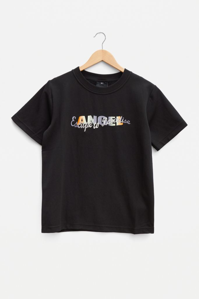 Angel Chen Logo Embroidery T-Shirt | Urban Outfitters UK