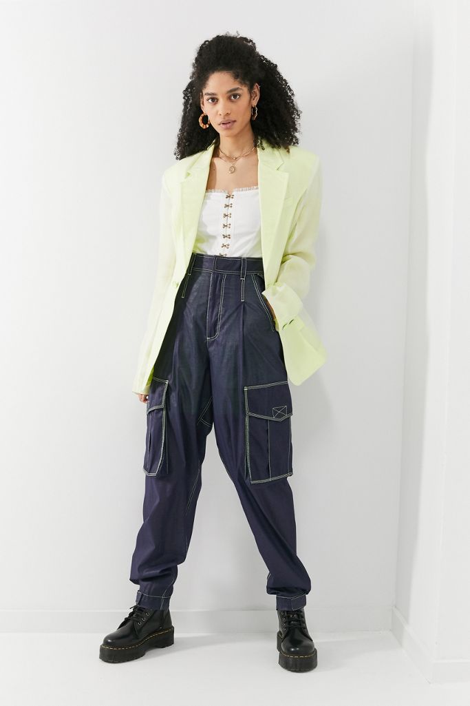 Angel Chen Hose Im Cargo Look Aus Nylon Urban Outfitters De Nylon attended military service for one year in 2007 before entering the entertainment industry in 2008. urban outfitters