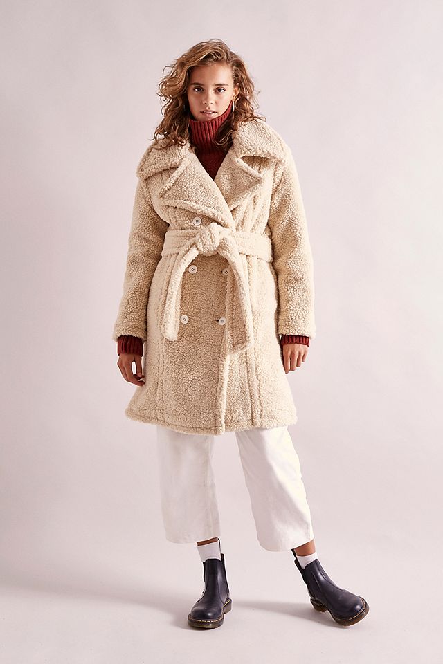 House Of Sunny Teddy Upscale Coat | Urban Outfitters UK