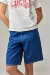 Thumbnail View 1: Carhartt WIP Blue Denim Simple Shorts