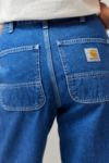 Thumbnail View 2: Carhartt WIP Blue Denim Simple Shorts