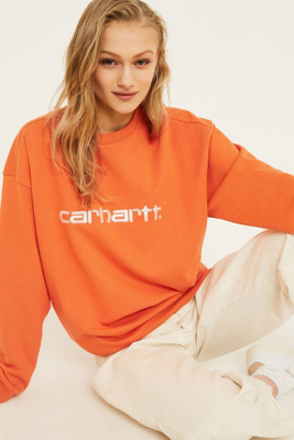 carhartt women's crewneck sweatshirt