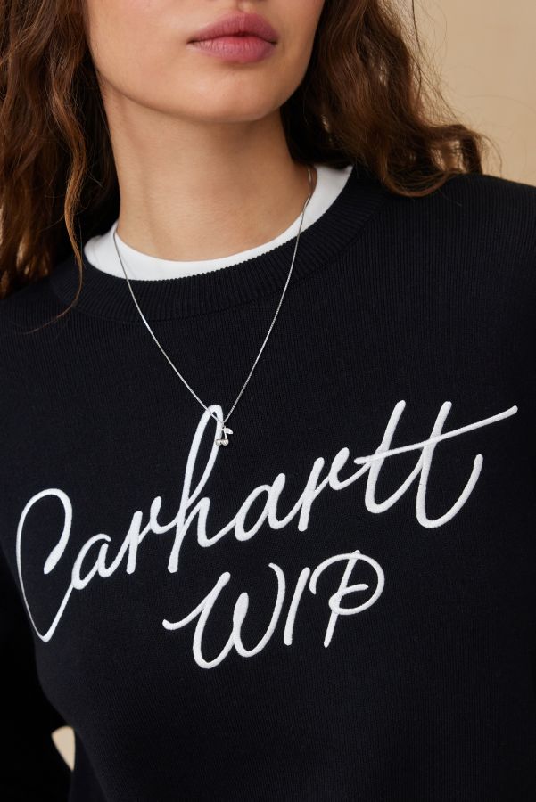 Slide View: 2: Sweat-shirt Signature Carhartt WIP