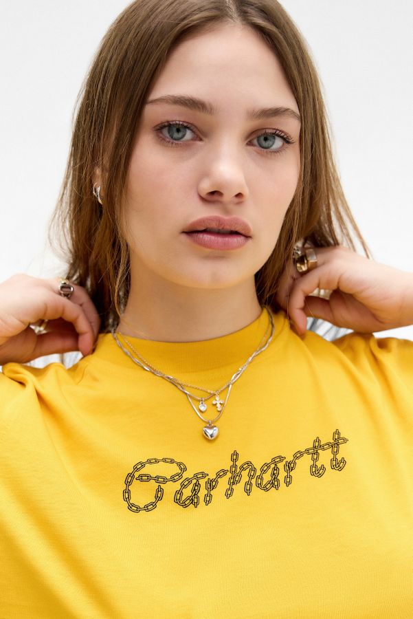 Slide View: 2: T-shirt à manches courtes Carhartt WIP Chained