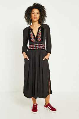 free people flora midi dress