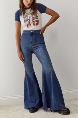 free people float on flare jeans