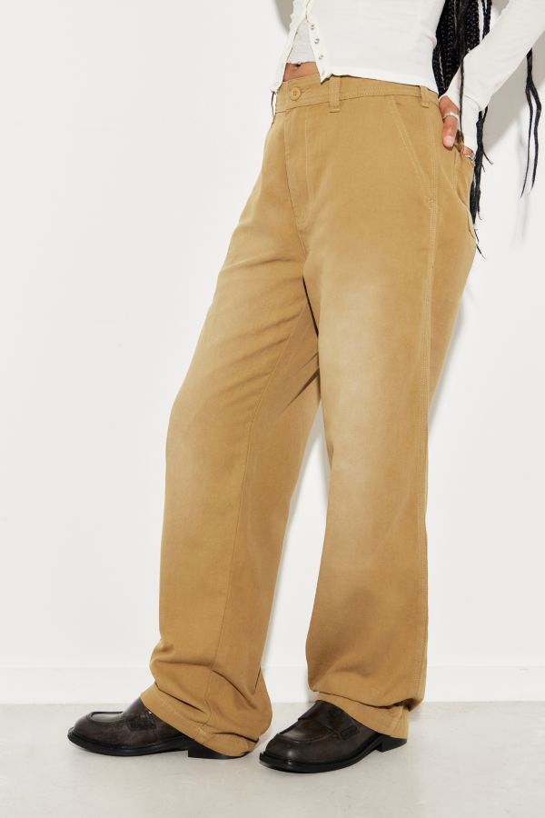 Vista de diapositivas: 2: Jeans Beige Desgastados Lioness