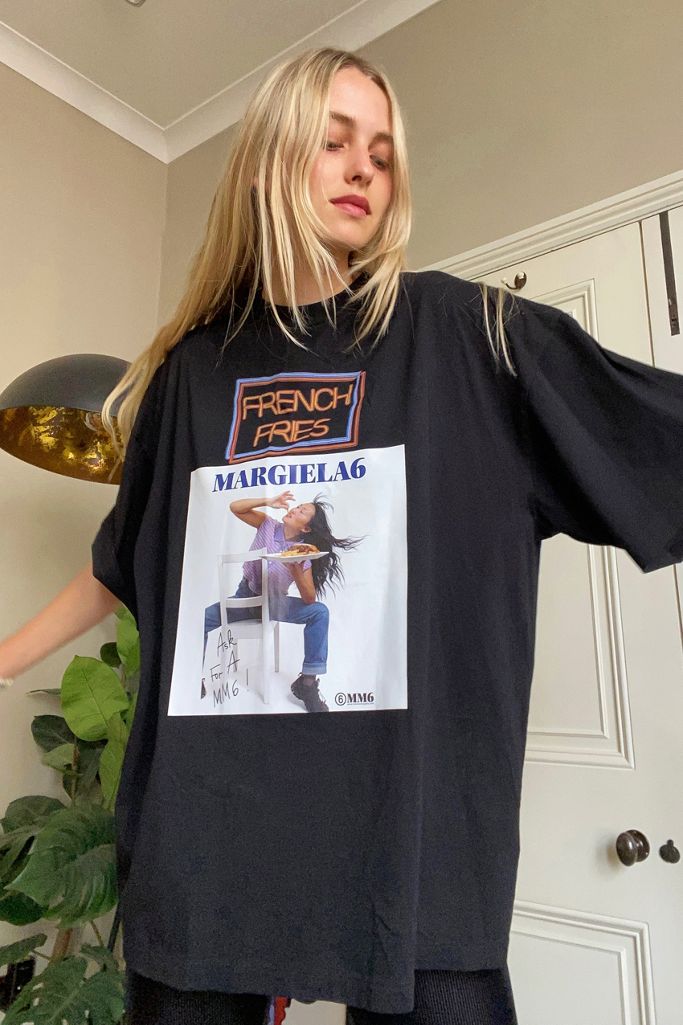 MM6 Oversized French Fries TShirt Urban Outfitters UK