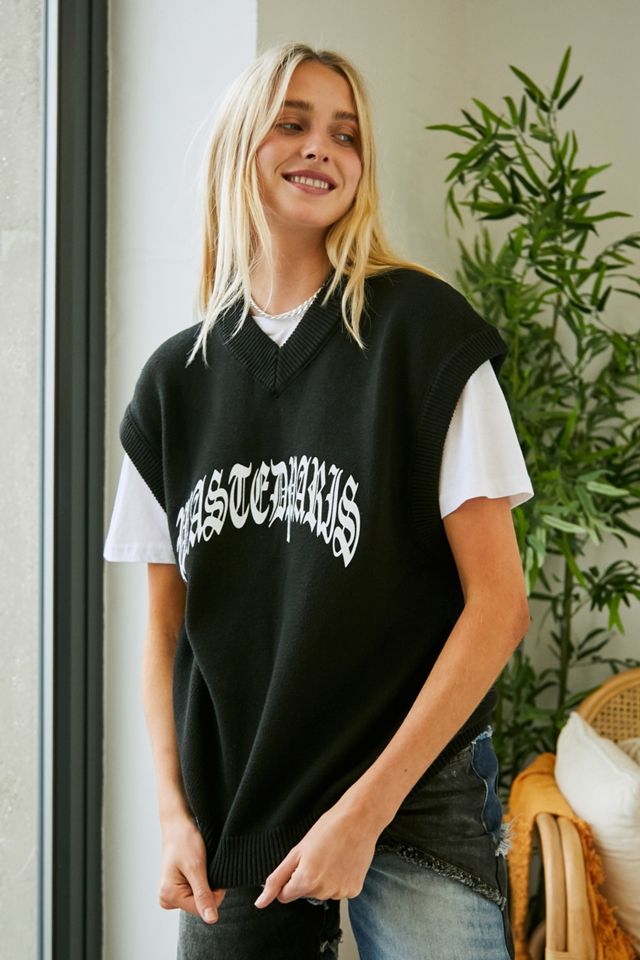 Wasted Paris Glasgow Sleeveless Knitted Vest Urban Outfitters UK