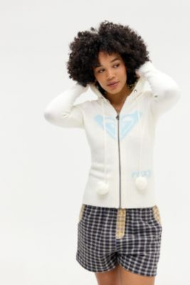 Roxy UO Exclusive Pom Pom Knit Hoodie