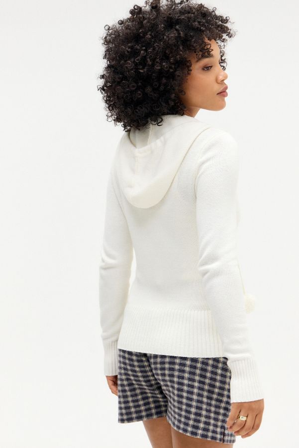 Slide View: 7: Roxy UO Exclusive Pom Pom Knit Hoodie