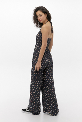 billabong polka dot jumpsuit