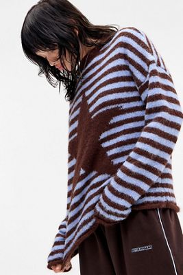 Daisy Street Stern Intarsien Strickpullover