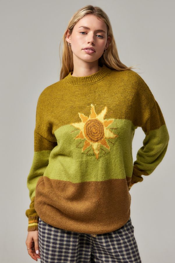 Vista diapositiva: 1: Maglione Sole Intarsia Daisy Street