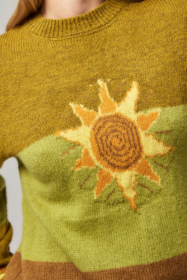 Vista diapositiva: 2: Maglione Sole Intarsia Daisy Street