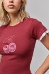 Vista en miniatura 3: Camiseta de Doble Capa con Cerezas de Daisy Street