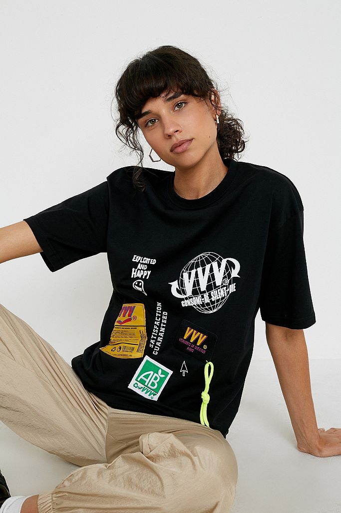 Veni Vedi Vici Patch T-Shirt | Urban Outfitters UK