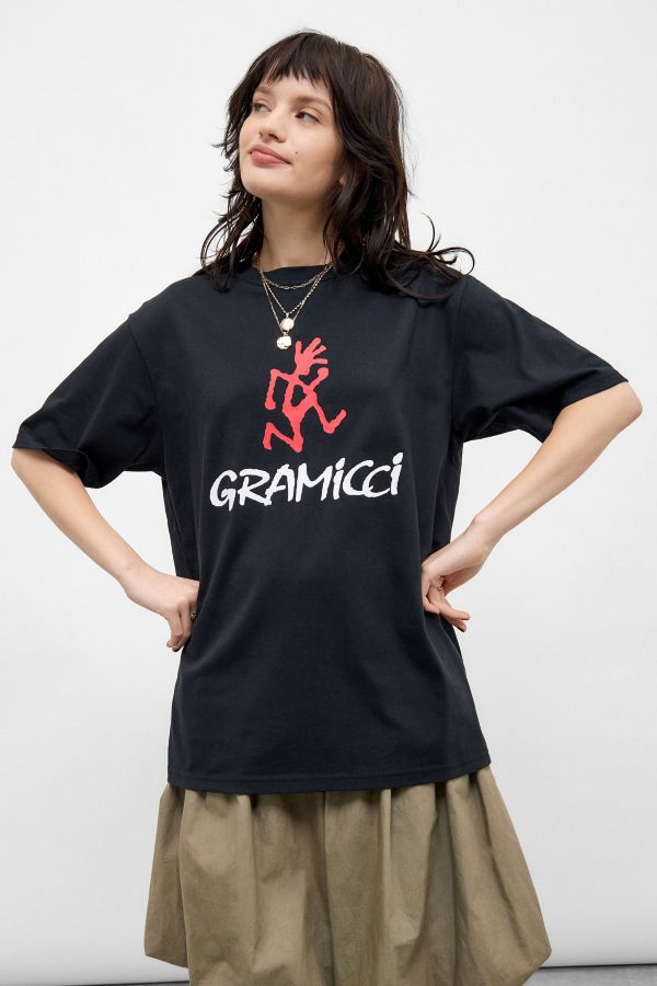 Vista diapositiva: 1: T-Shirt Nera con Logo Grammici