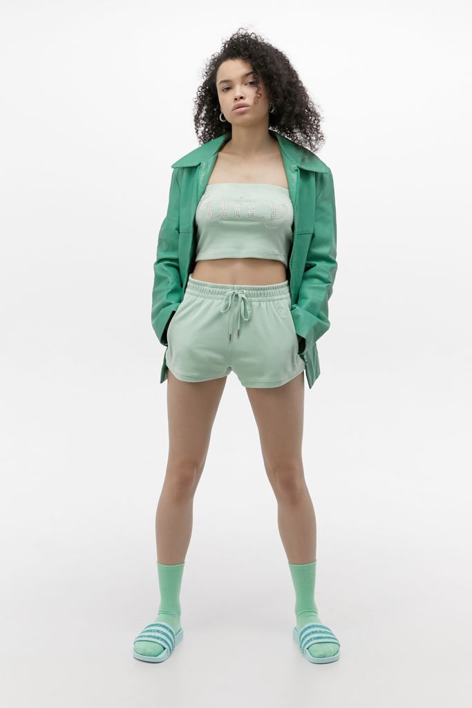 Juicy Couture UO Exclusive Mint Shorts | Urban Outfitters UK