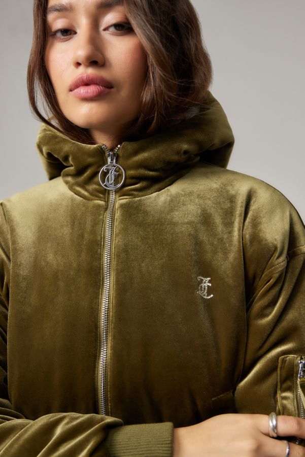 Slide View: 2: Juicy Couture Rydell Bomberjacke