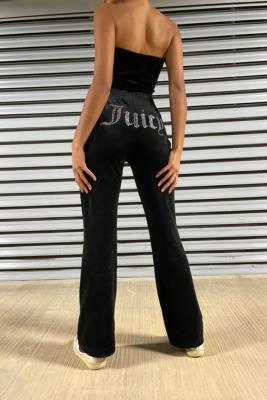 juicy couture velour track pants
