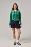 Thumbnail View 1: Juicy Couture UO Exklusiver Schleife Velour Kapuzenpullover