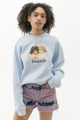 fiorucci blue sweatshirt