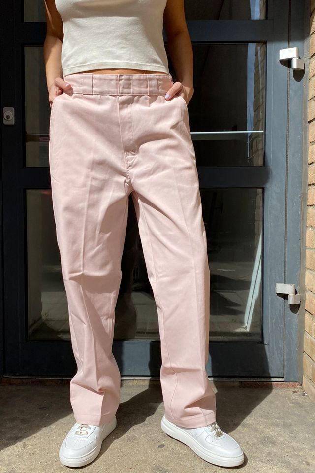 Dickies Elizaville Pink Workwear Trousers Urban Outfitters UK