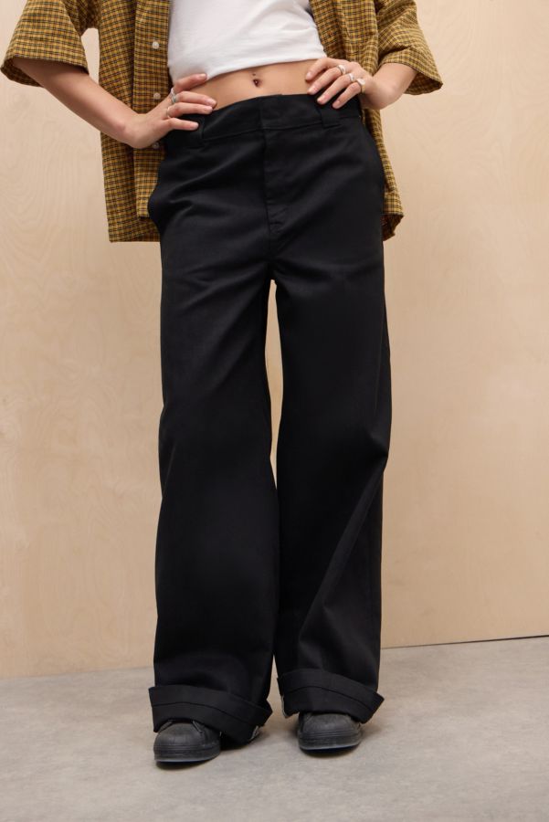 Slide View: 1: Dickies Wide Leg Trousers