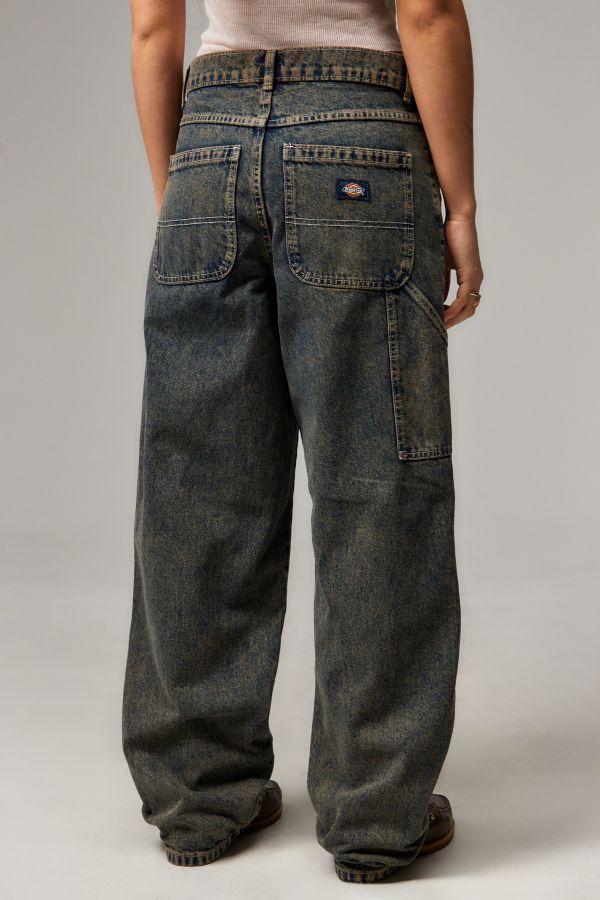 Slide View: 3: Dickies Herndon Schwarz Waschung Jeans