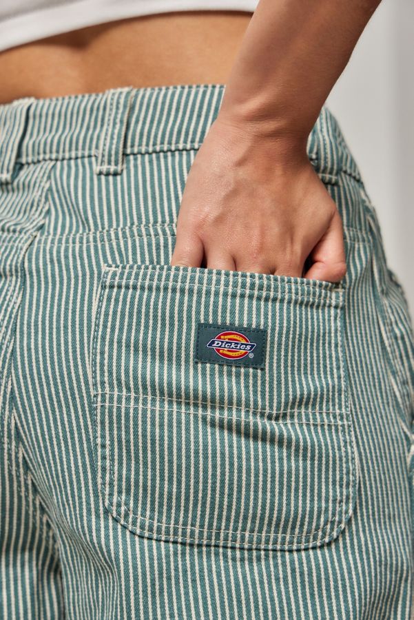 Slide View: 4: Dickies Green Hickory Carpenter Trousers