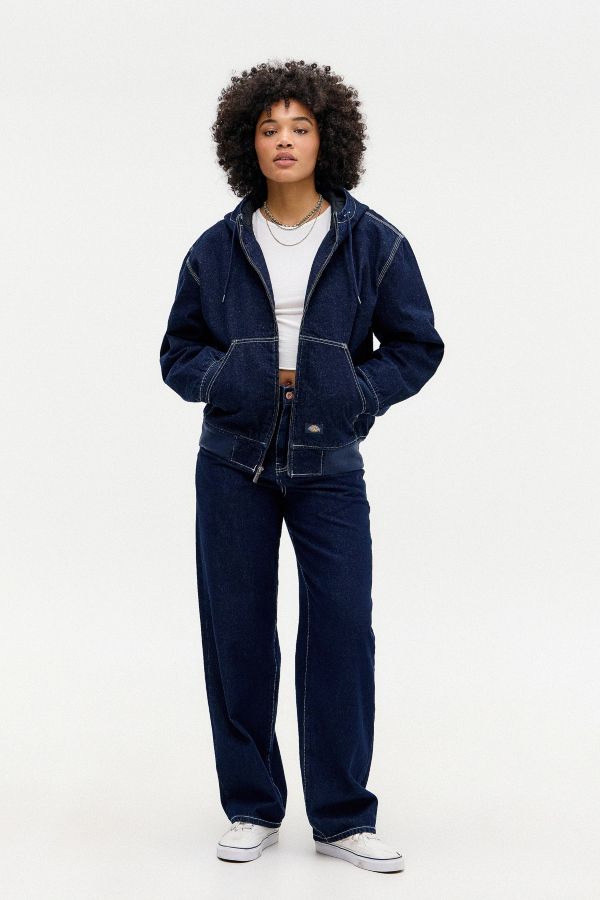 Slide View: 2: Dickies Indigo Big Daddy Denim Jacket