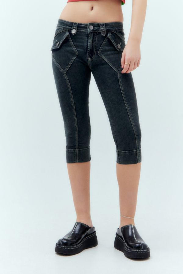 Vista de diapositivas: 1: Jeans Capri Belle Básico Modo Placer