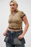 Vista en miniatura 5: Camiseta Kandi de Leopardo Modo Placer Básico Exclusivo de UO