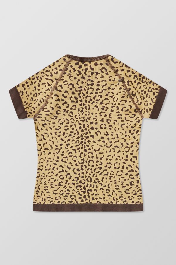 Vista de diapositivas: 8: Camiseta Kandi de Leopardo Modo Placer Básico Exclusivo de UO