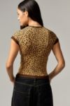 Vista en miniatura 4: Camiseta Kandi de Leopardo Modo Placer Básico Exclusivo de UO