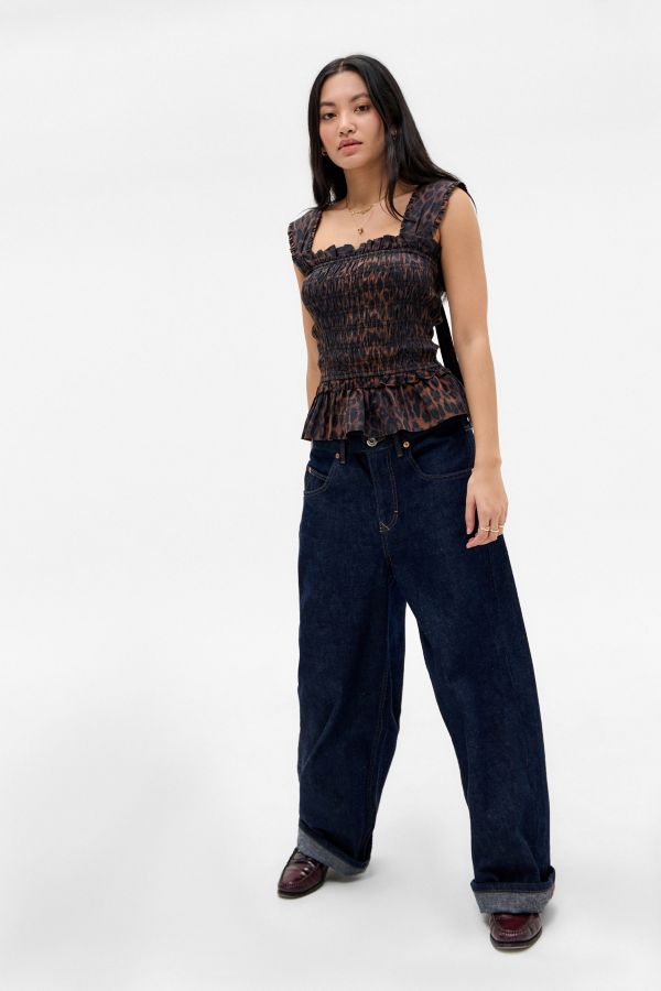 Vista de diapositivas: 2: Camisola Damson Madder Tish Leopardo Oscuro