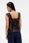 Vista en miniatura 3: Camisola Damson Madder Tish Leopardo Oscuro