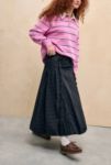 Vista en miniatura 1: Damson Madder Black Agatha Puff Skirt