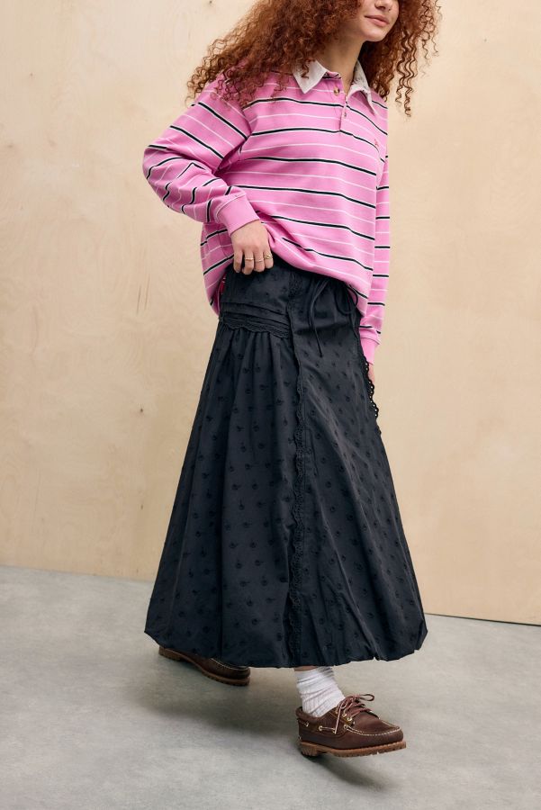 Vista de diapositivas: 1: Damson Madder Black Agatha Puff Skirt