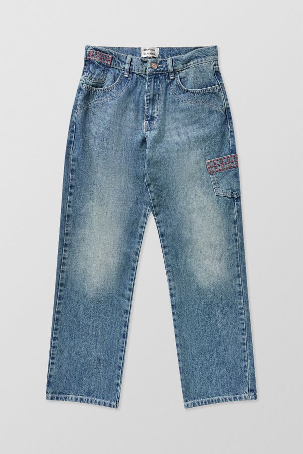 Slide View: 5: Damson Madder Harry Steppstich Jeans