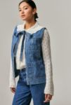 Thumbnail View 1: Gilet en Denim Milly Damson Madder