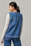 Thumbnail View 4: Gilet en Denim Milly Damson Madder