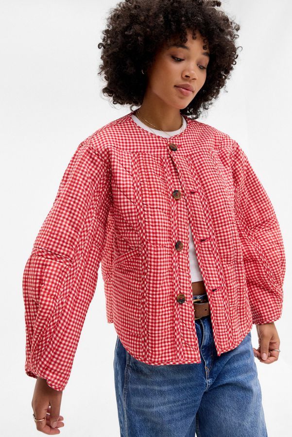 Slide View: 3: Damson Madder Macy Reversible Liner Jacket